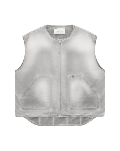 AAMOU0463FA01WTH0008 OVERDYED WORK VEST