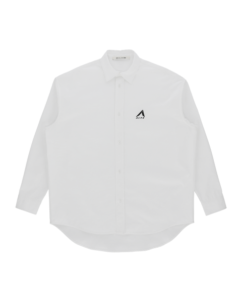 AAMSH0234FA01WTH0001 OVERSIZED LOGO POPLIN SHIRT