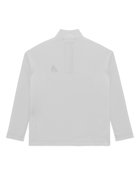 MESH QUARTER ZIP TOP