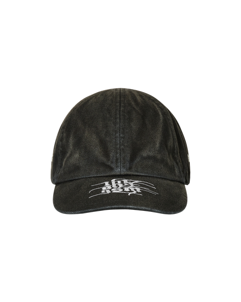 AAUHA0081FA01BLK0003 DENIM LOGO BASEBALL HAT