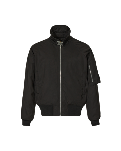 AAUOU0205FA05BLK0001 ARCH LOGO BOMBER JACKET