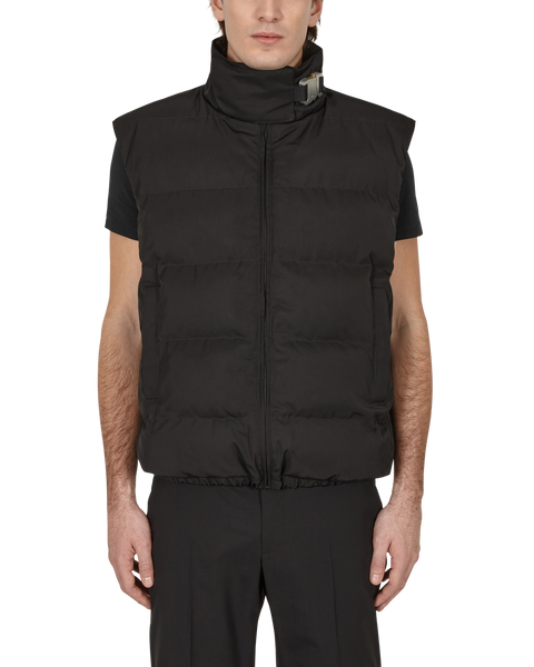 BUCKLE PUFFER VEST - X