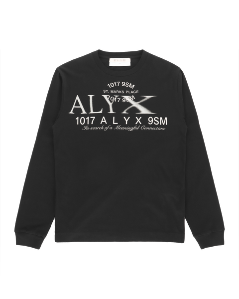 COLLECTION LOGO LONG SLEEVE T-SHIRT | T ... - 1017 ALYX 9SM