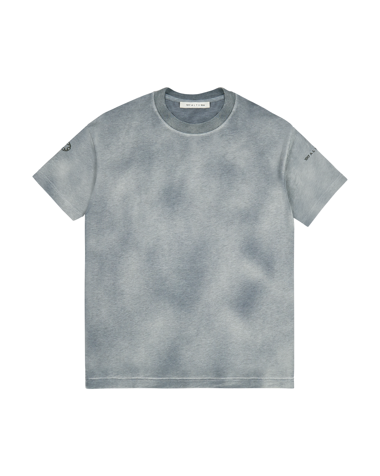 GREY OVERSIZED GARMENT DYE T-SHIRT