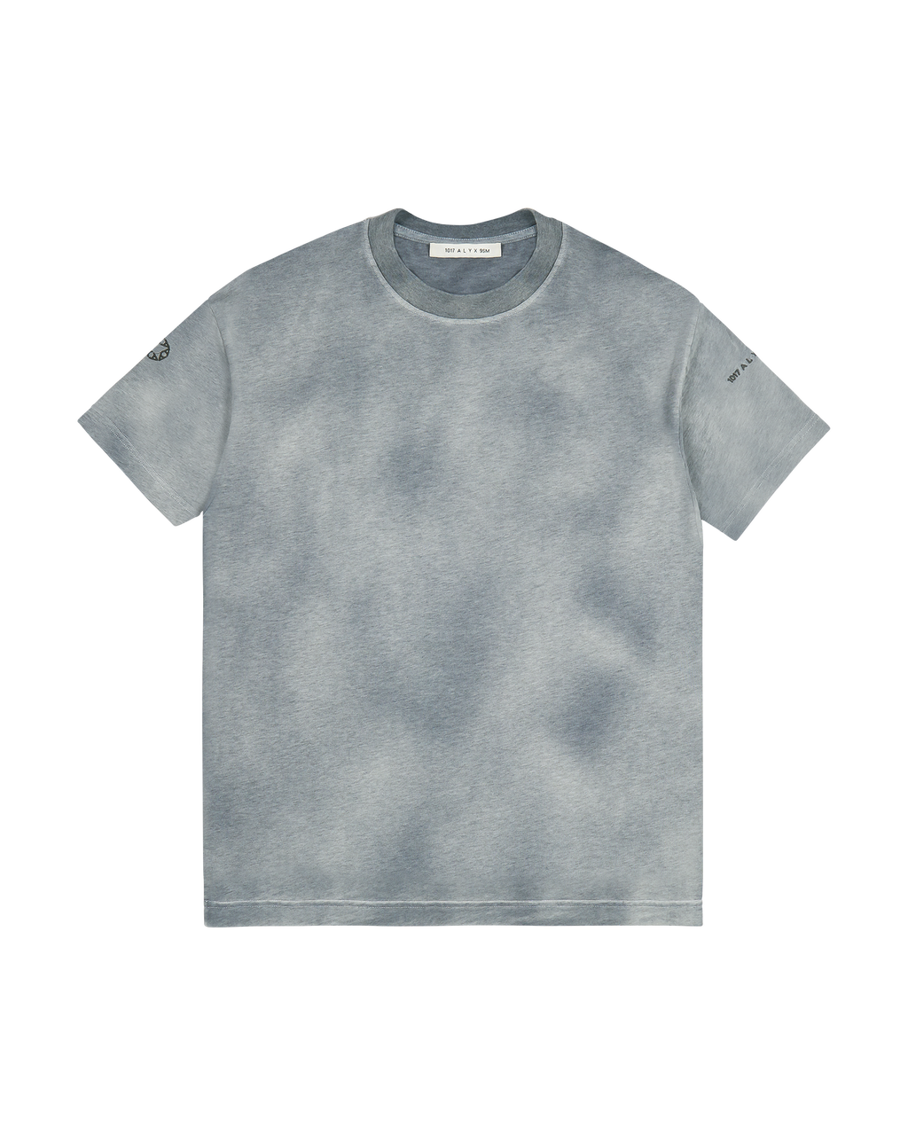 GREY OVERSIZED GARMENT DYE T-SHIRT