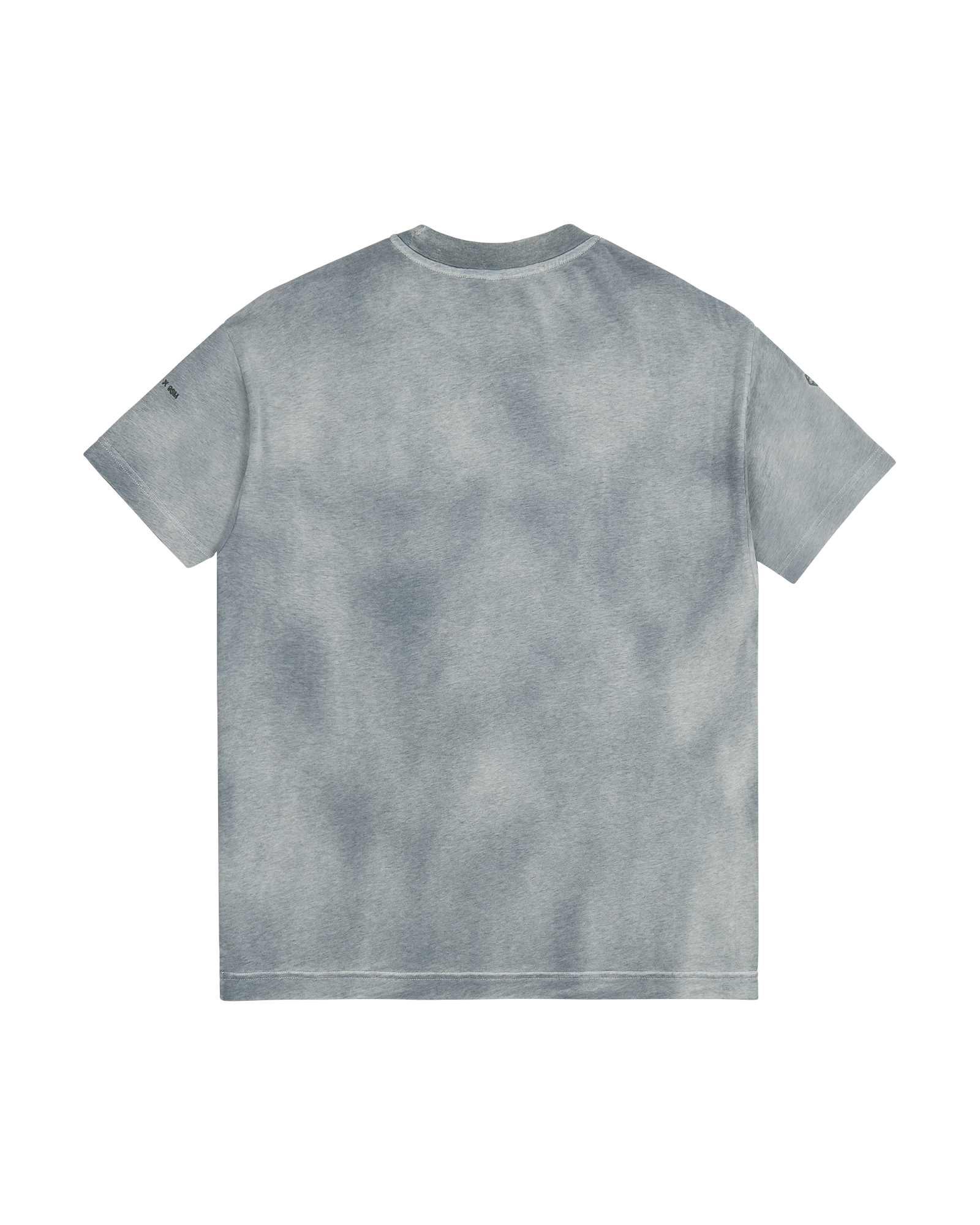 GREY OVERSIZED GARMENT DYE T-SHIRT