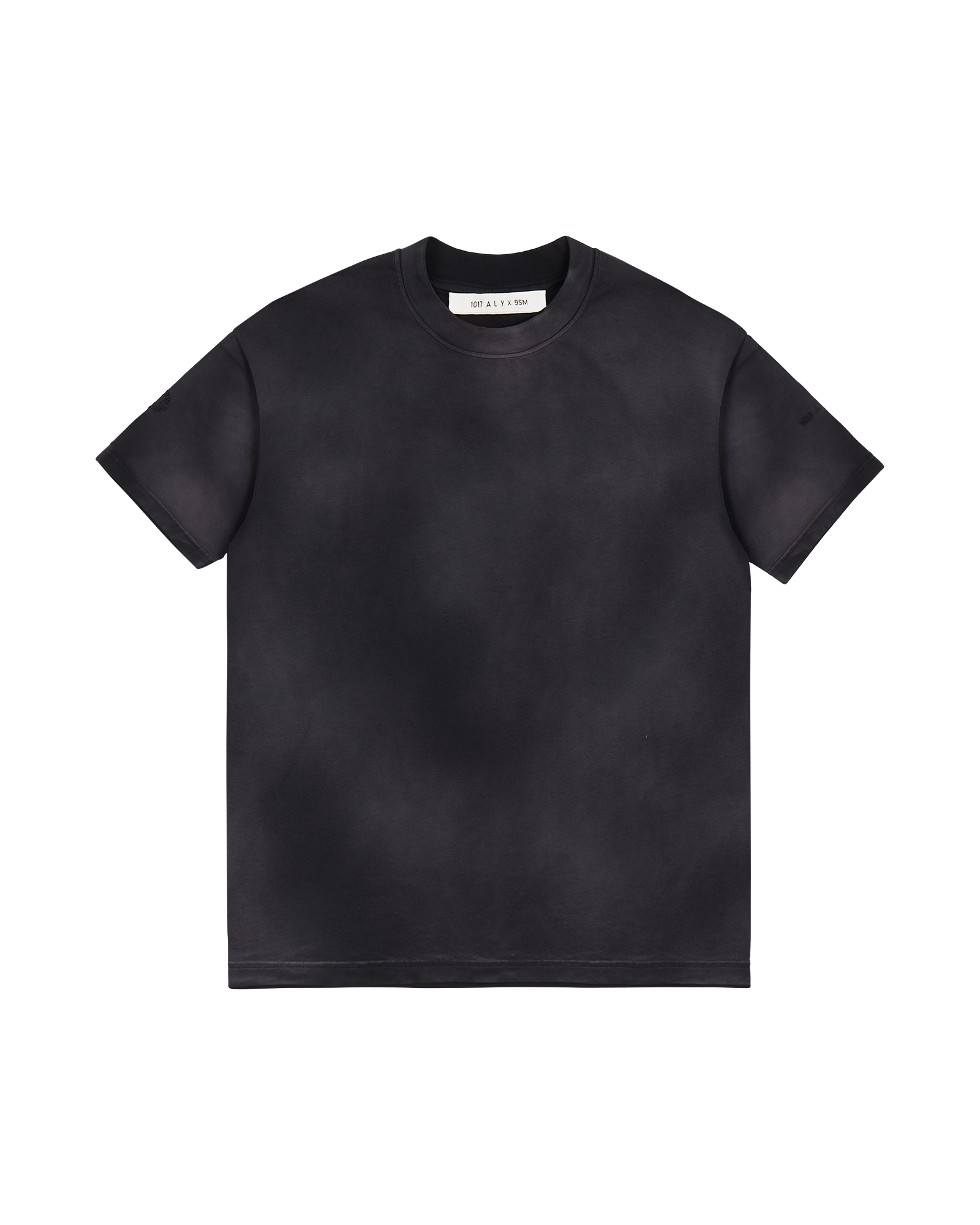 BLACK OVERSIZED GARMENT DYE T-SHIRT