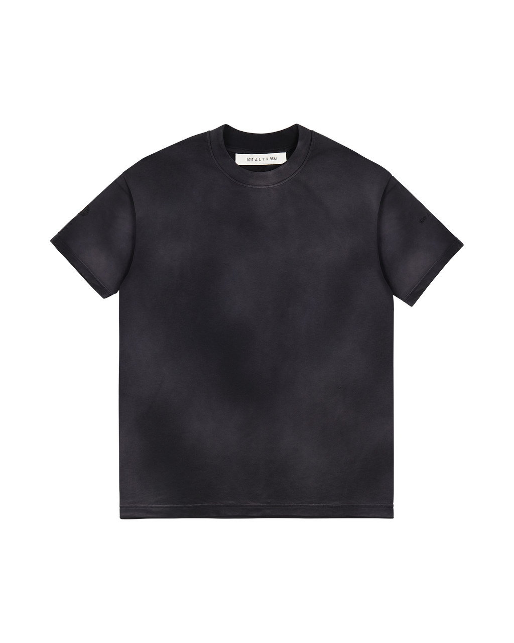 BLACK OVERSIZED GARMENT DYE T-SHIRT