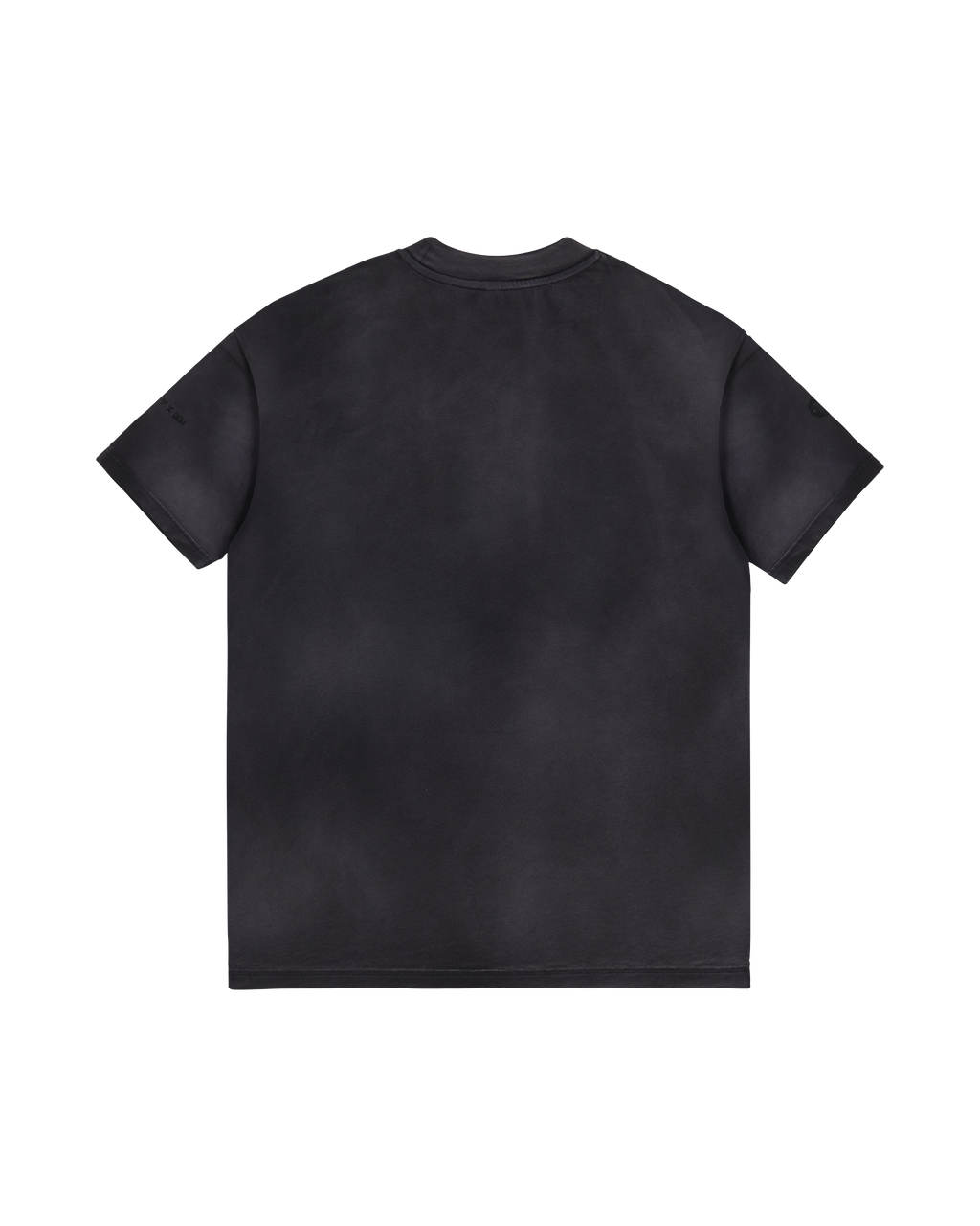 BLACK OVERSIZED GARMENT DYE T-SHIRT