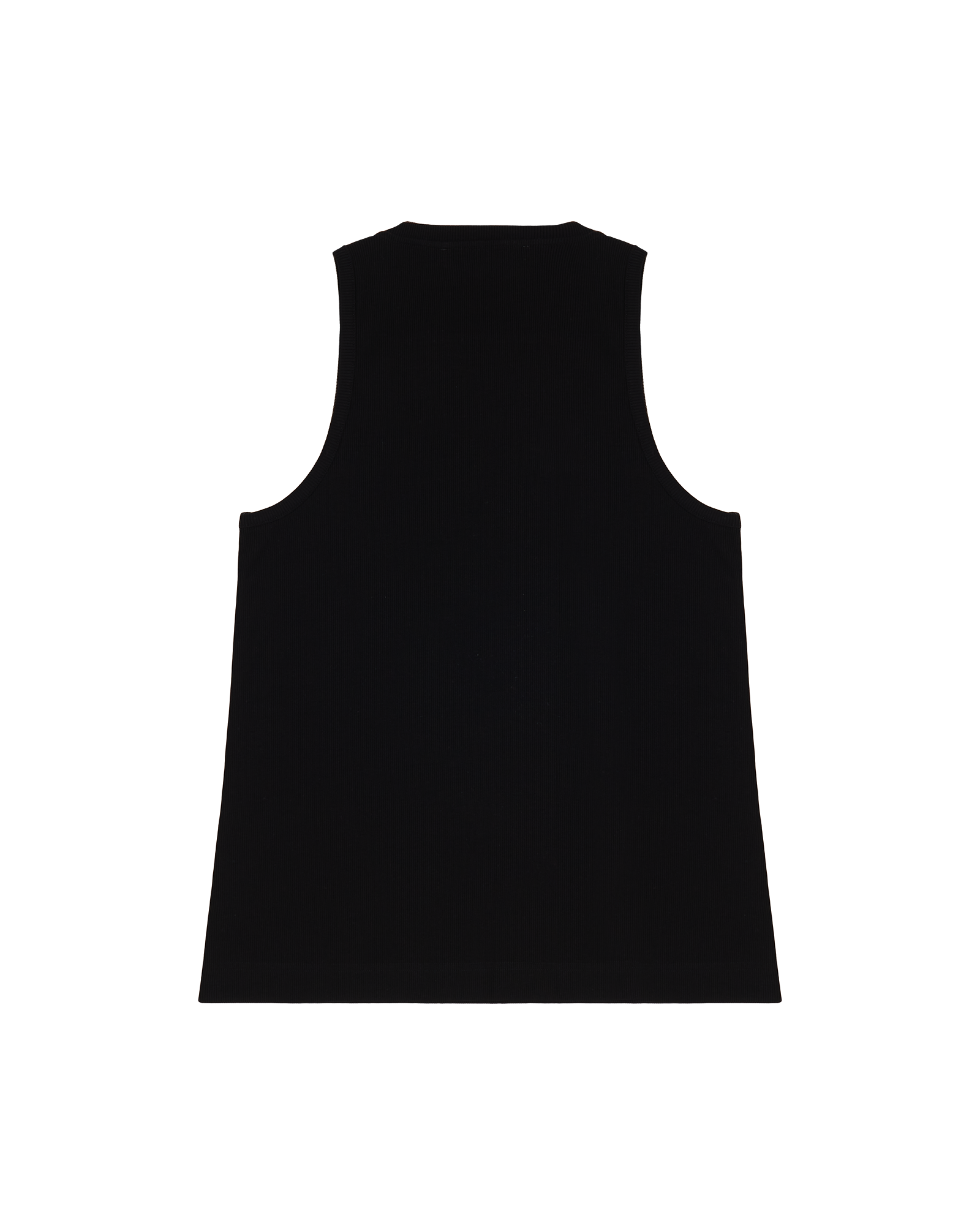 BLACK SQUARE NECK TANK TOP