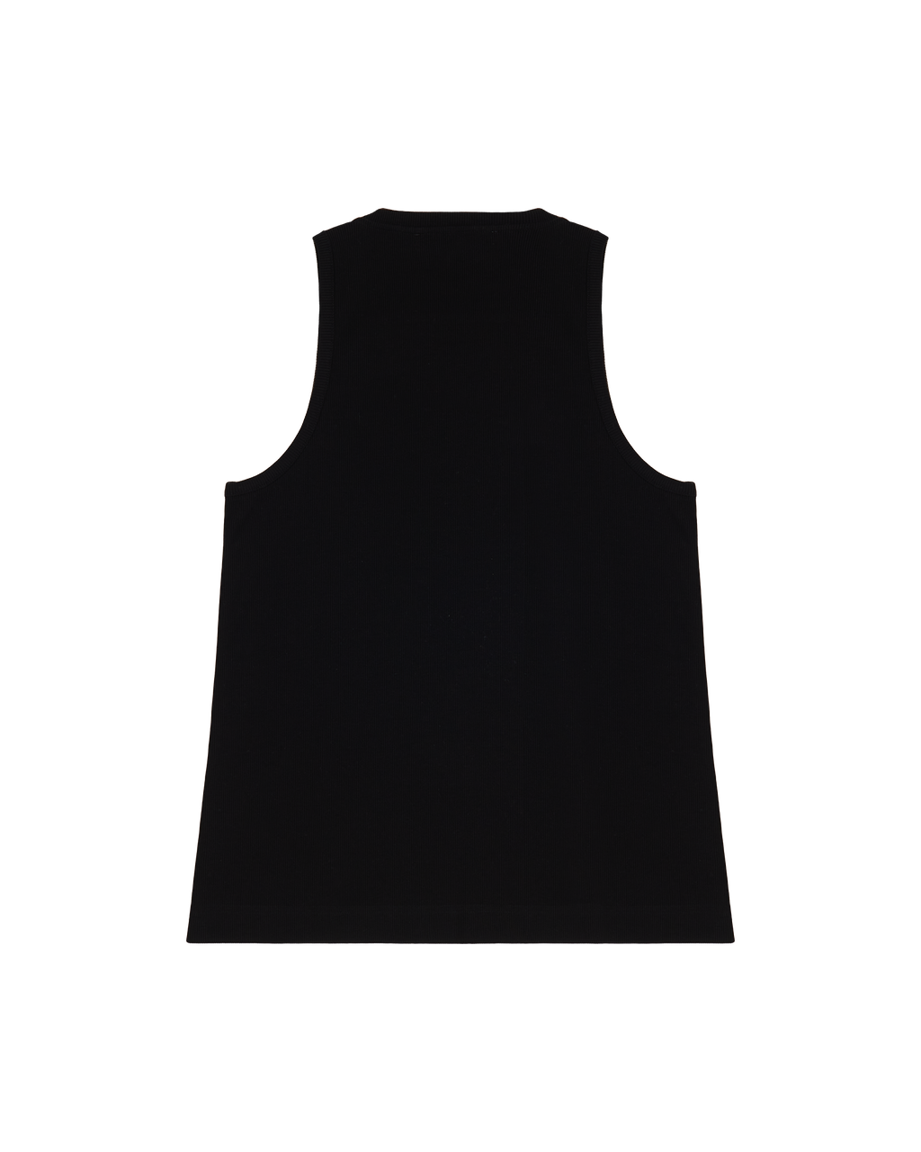 BLACK SQUARE NECK TANK TOP