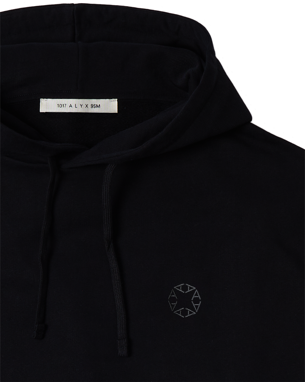 BLACK BOXY PULLOVER HOODIE