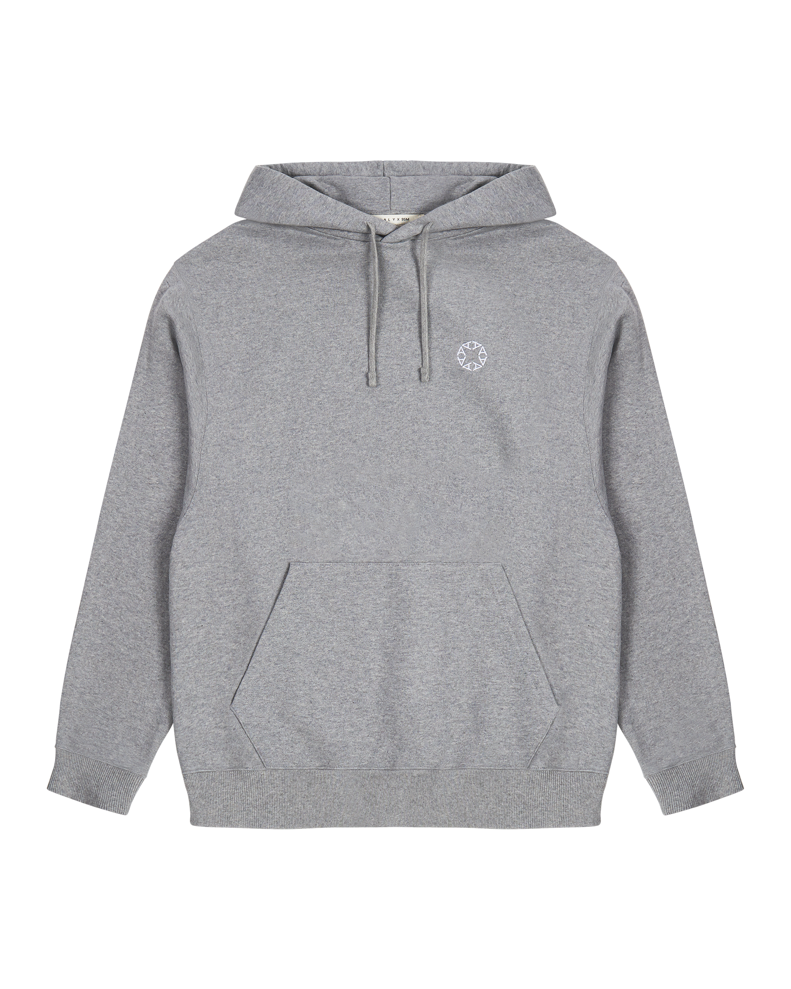 GREY BOXY PULLOVER HOODIE