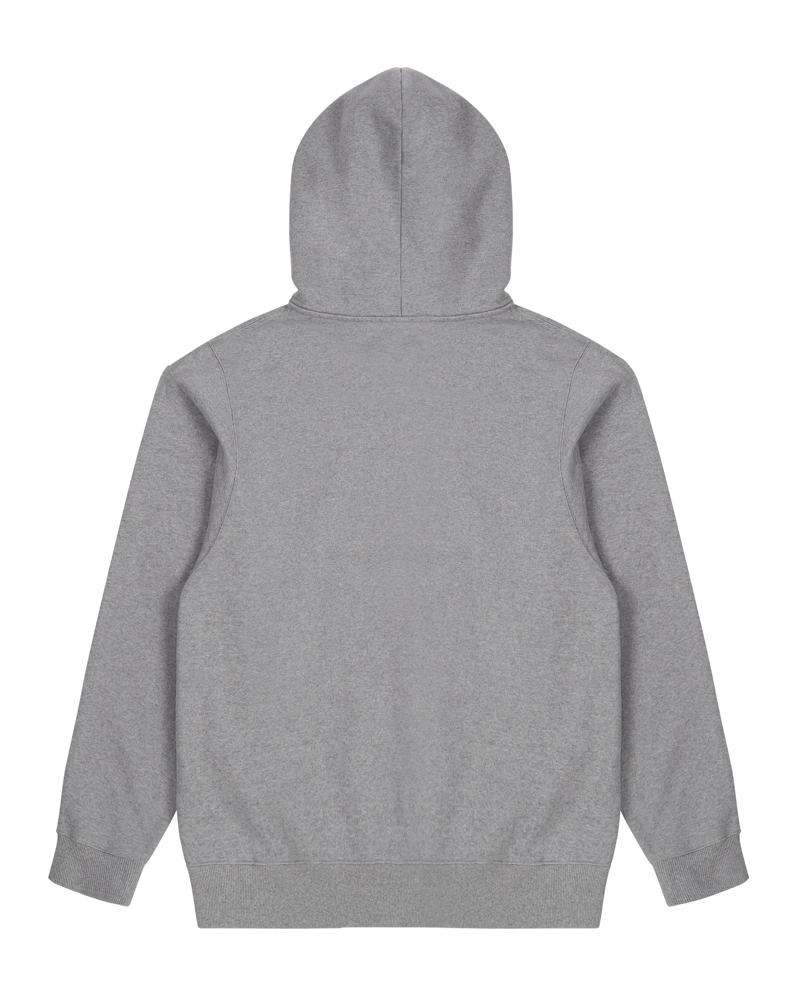 GREY BOXY PULLOVER HOODIE