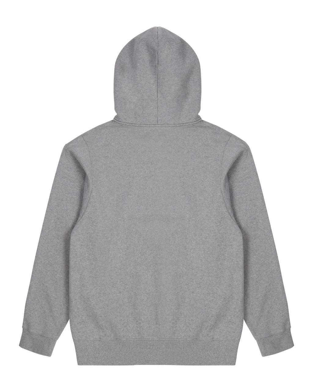 GREY BOXY PULLOVER HOODIE