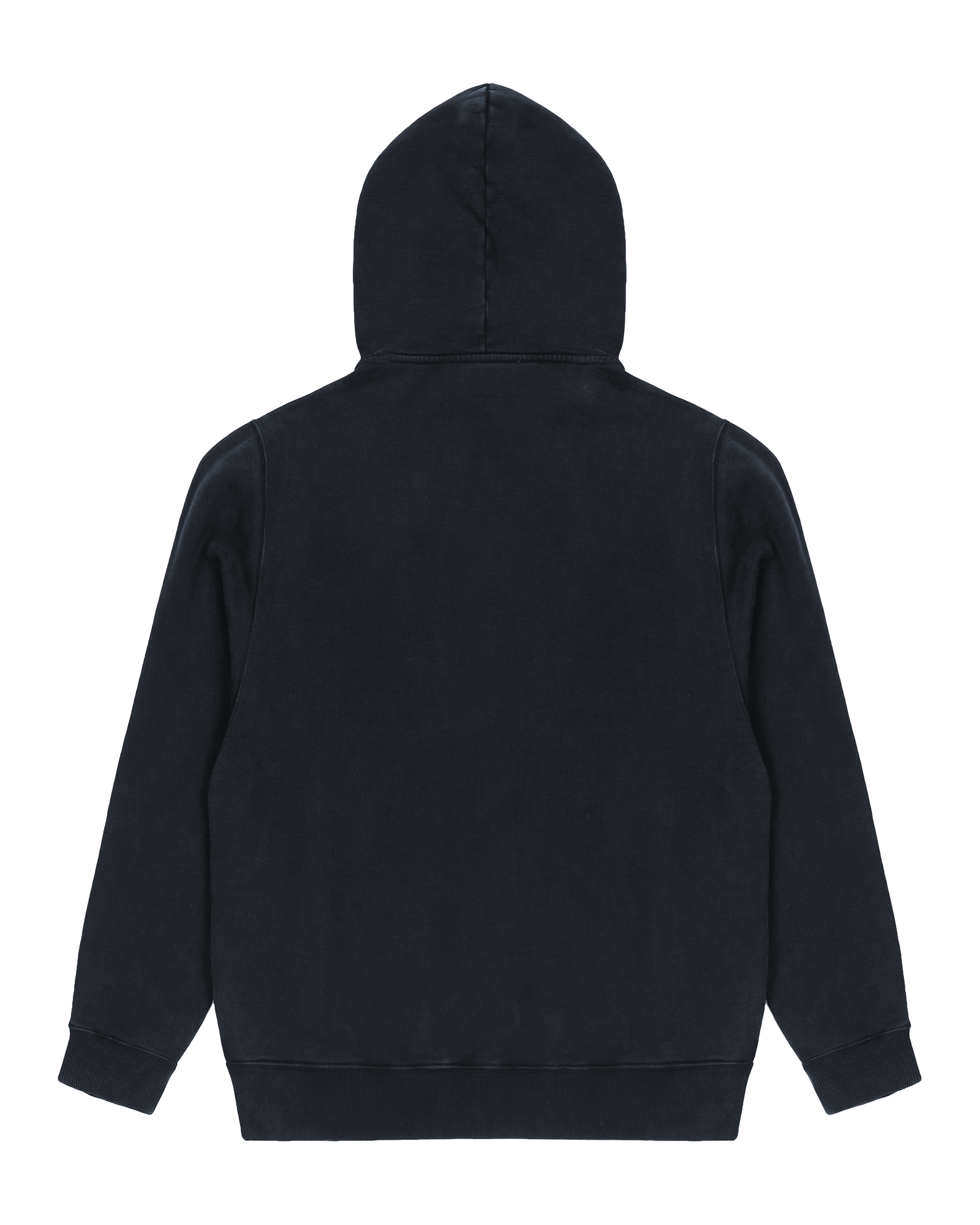 CHARCOAL GREY BOXY PULLOVER HOODIE