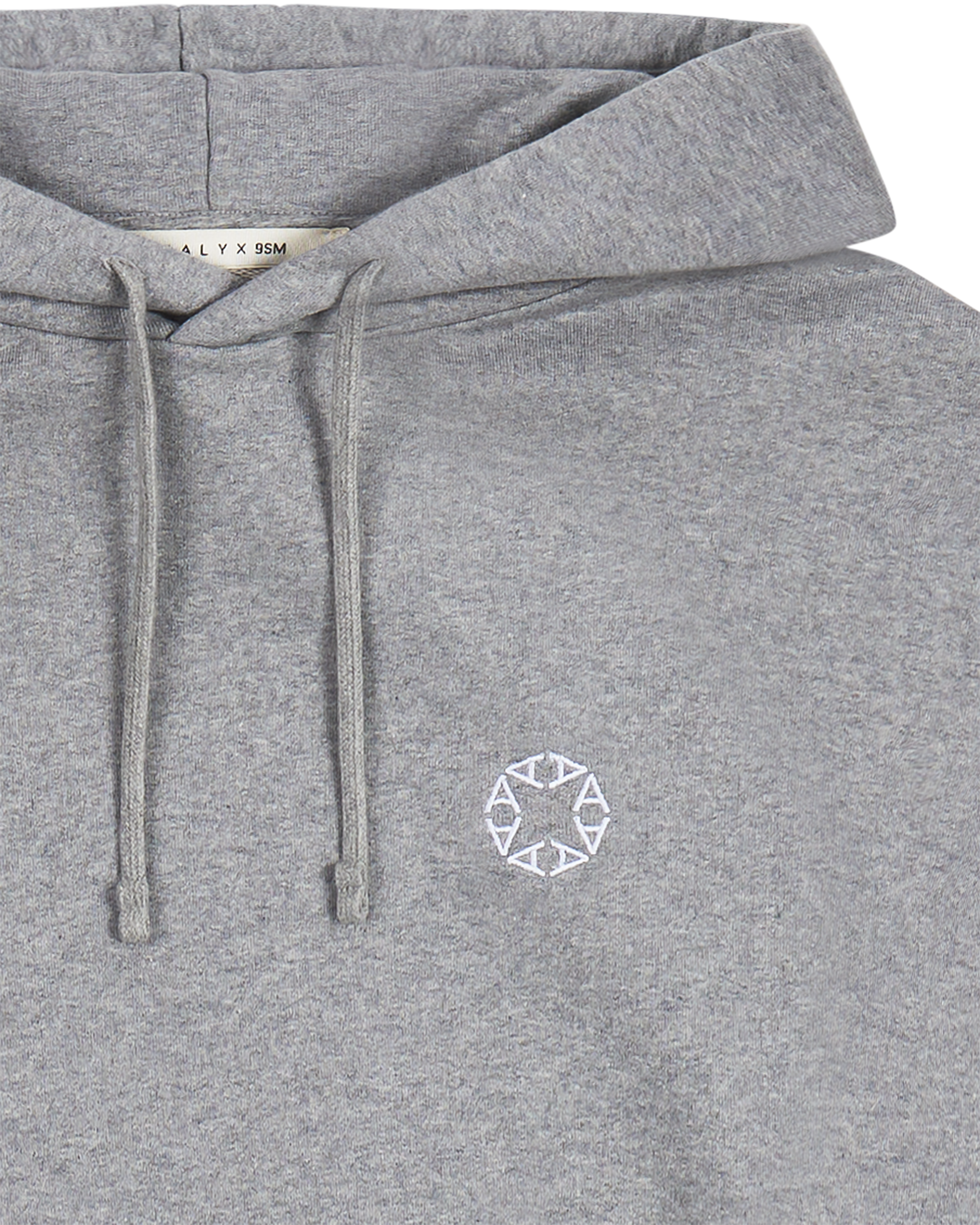 GREY BOXY PULLOVER HOODIE