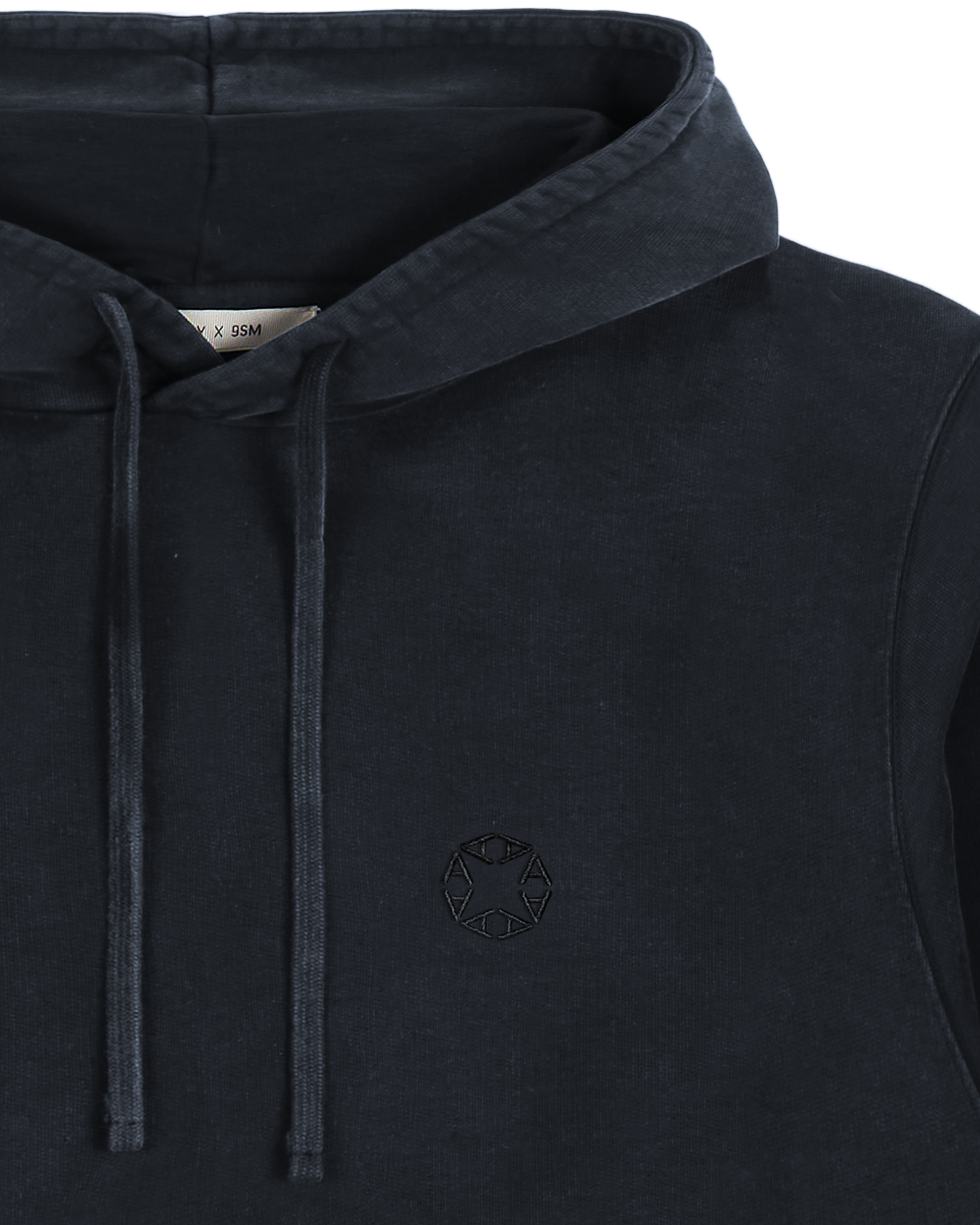 CHARCOAL GREY BOXY PULLOVER HOODIE