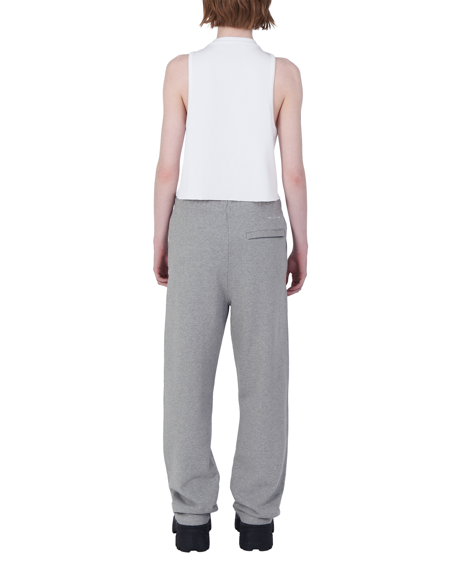 GREY STRAIGHT LEG SWEATPANTS