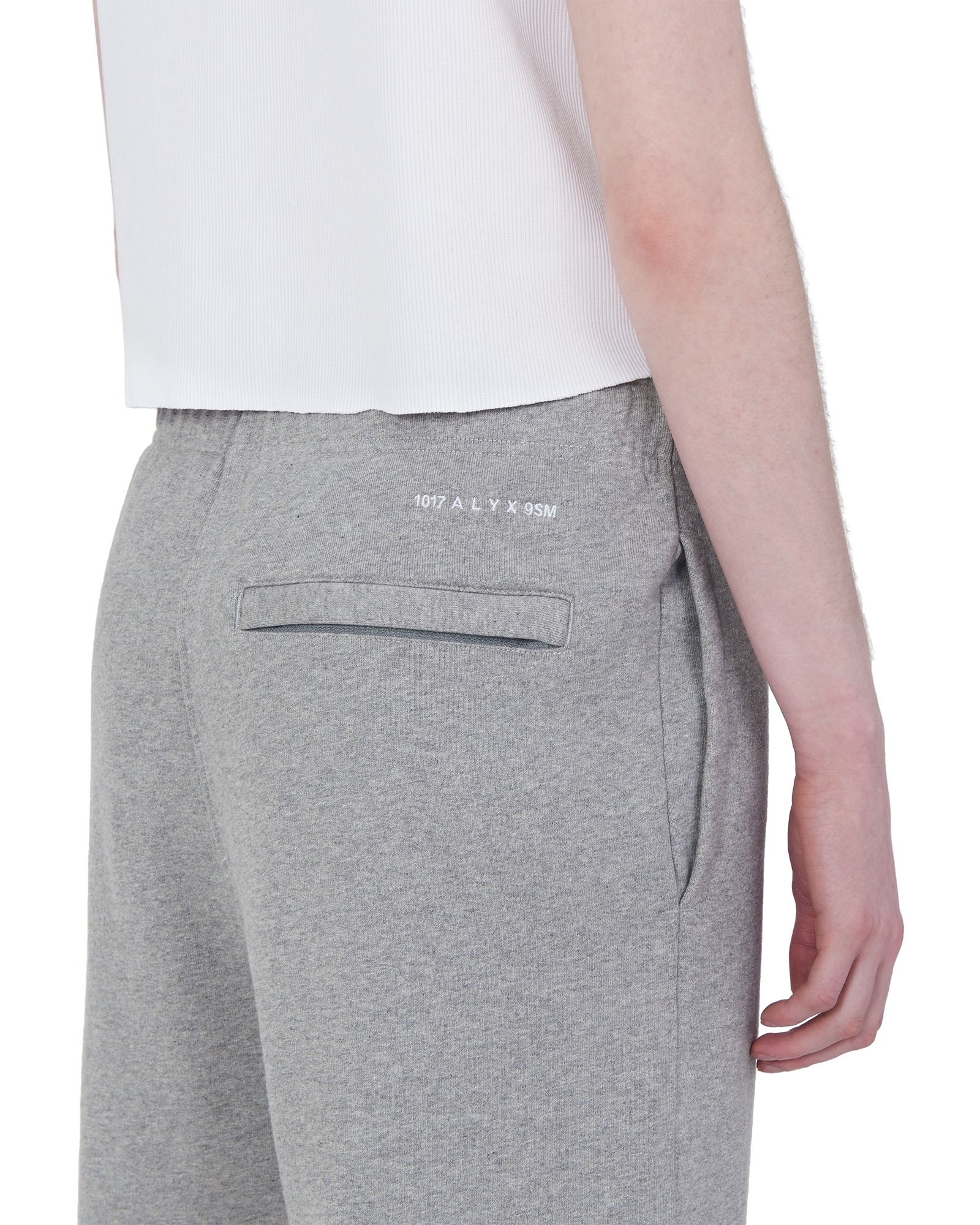 GREY STRAIGHT LEG SWEATPANTS