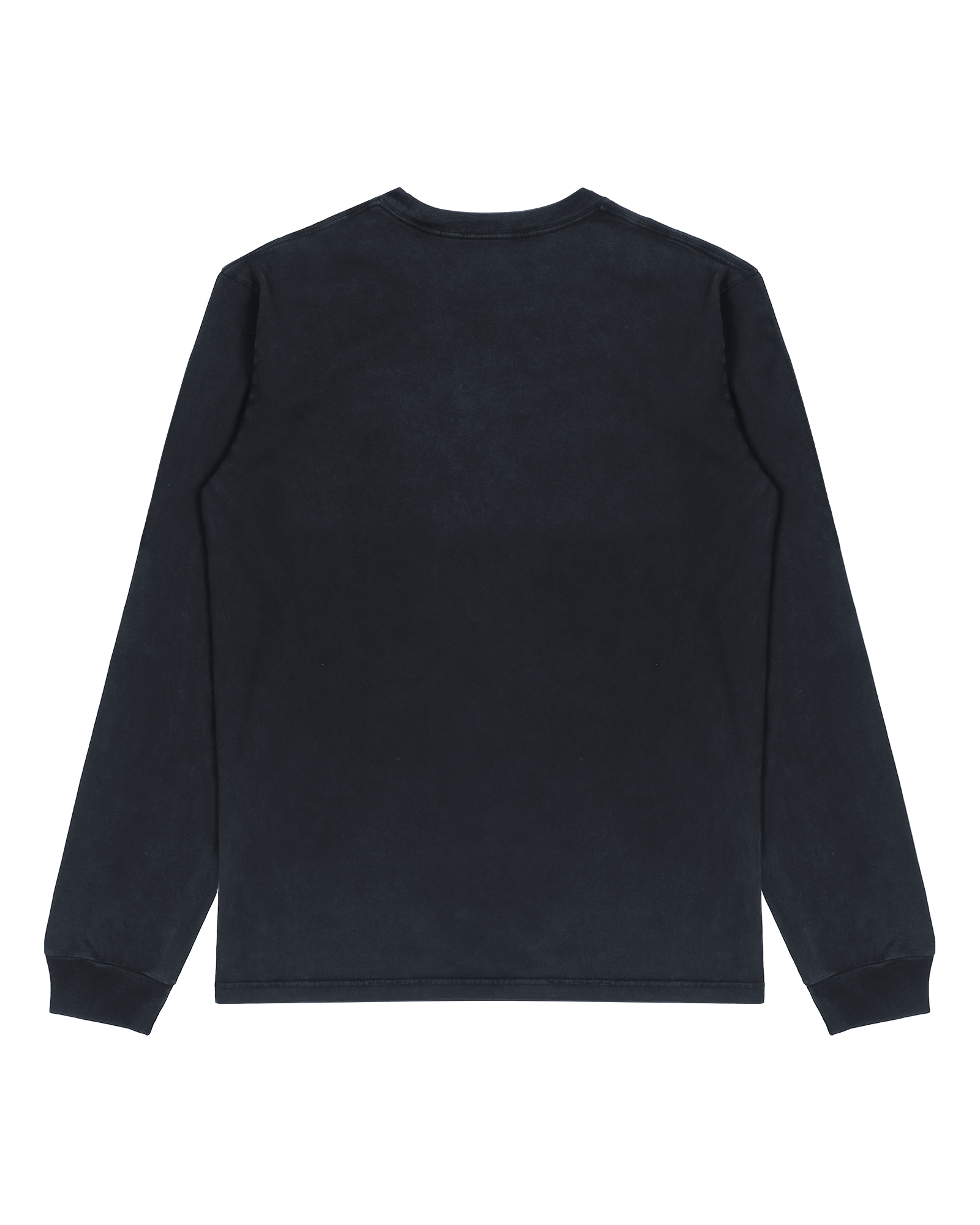 CHARCOAL GREY LONG SLEEVE T-SHIRT