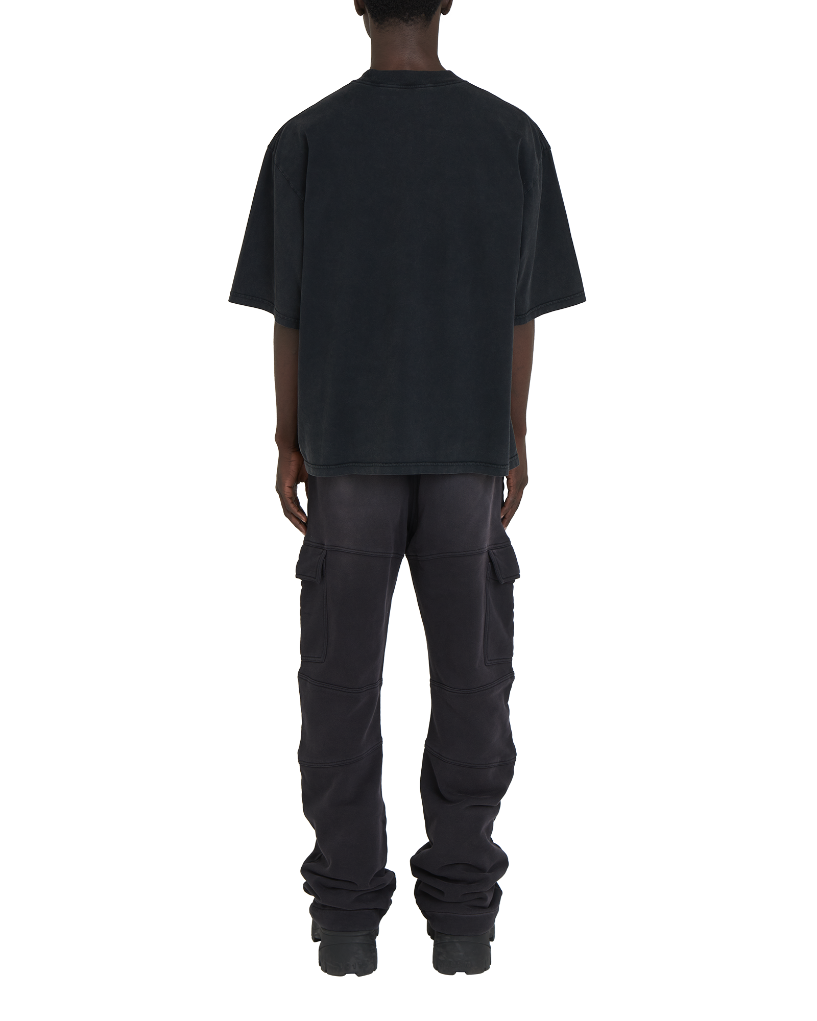 CHARCOAL GREY OVERSIZED T-SHIRT