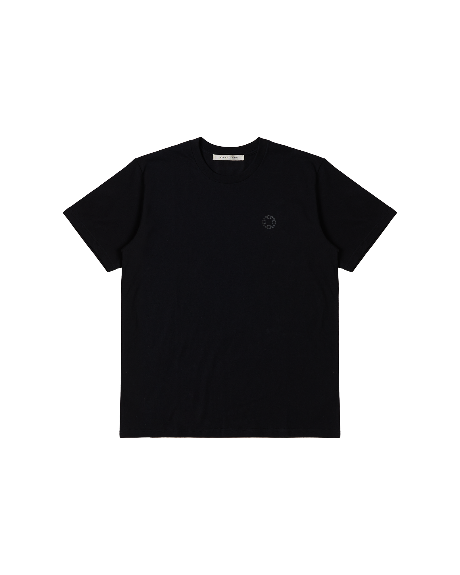 BLACK CREW NECK T-SHIRT