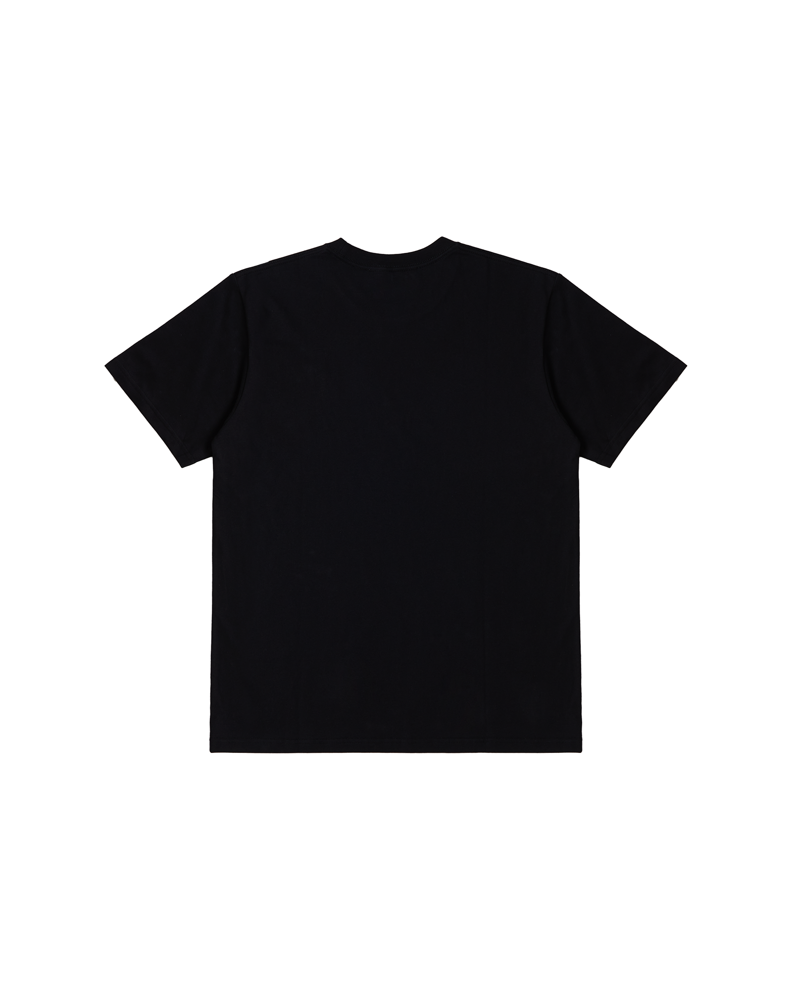 BLACK CREW NECK T-SHIRT