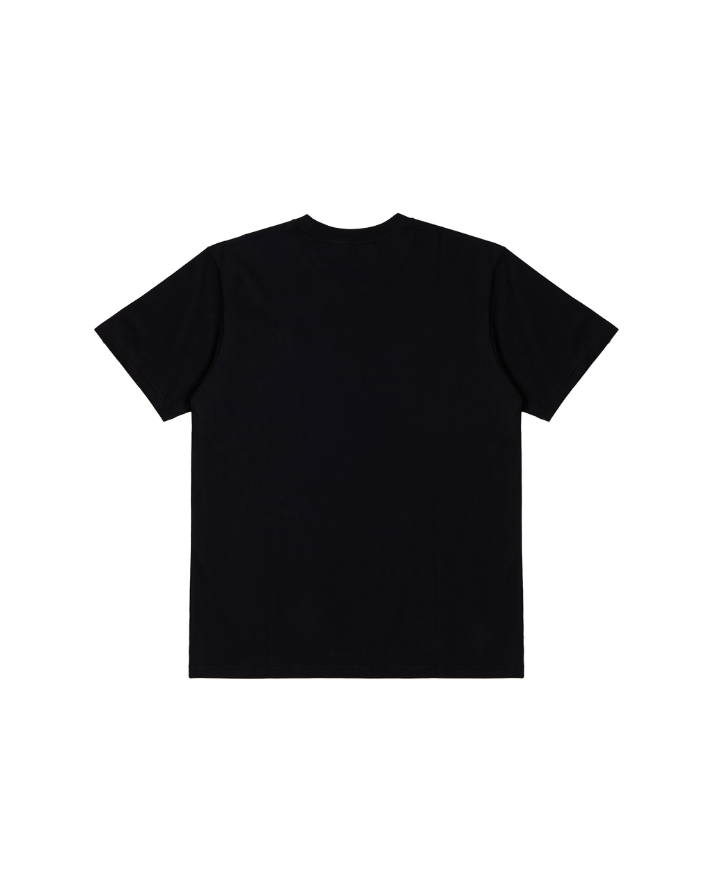 BLACK CREW NECK T-SHIRT