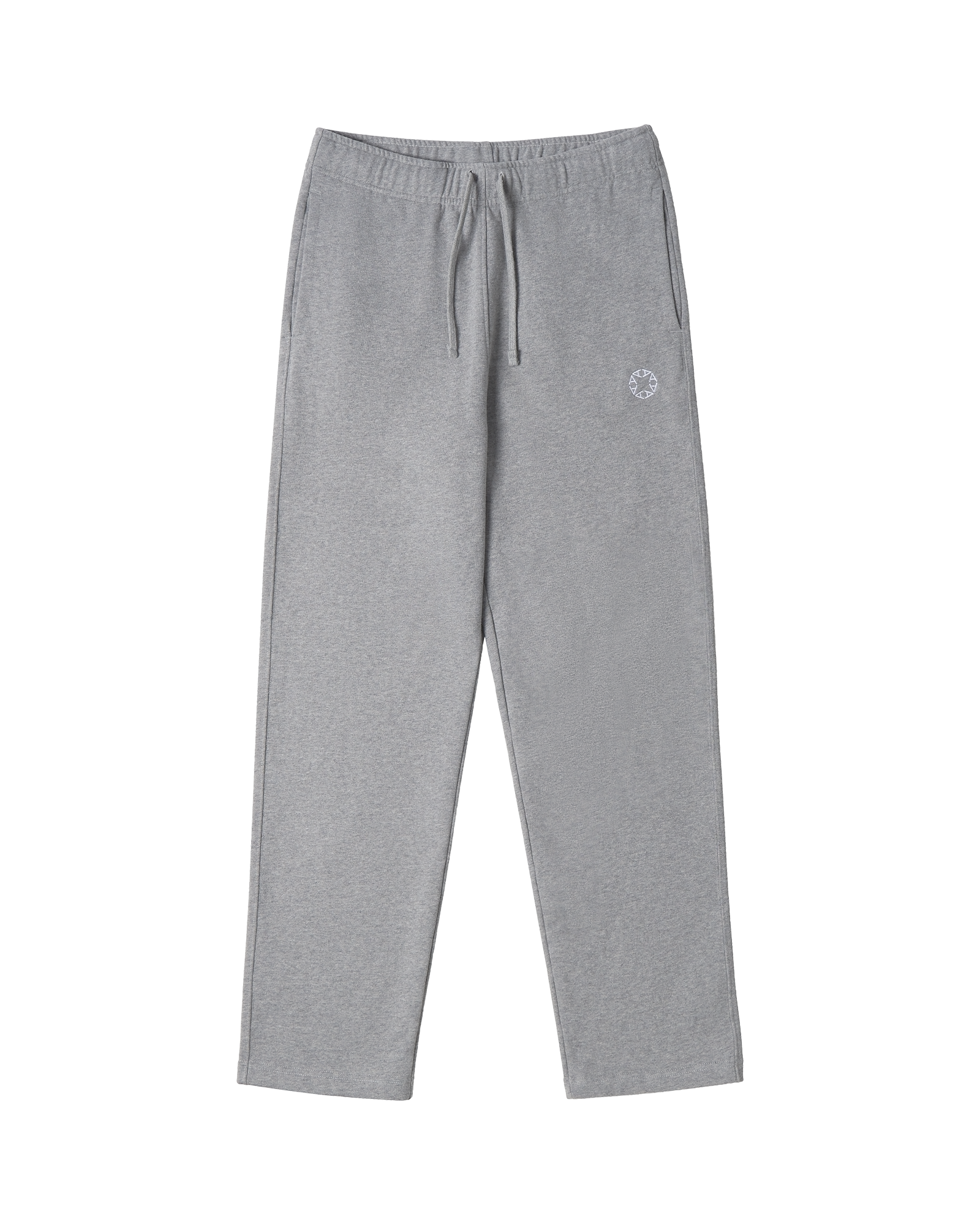 GREY STRAIGHT LEG SWEATPANTS