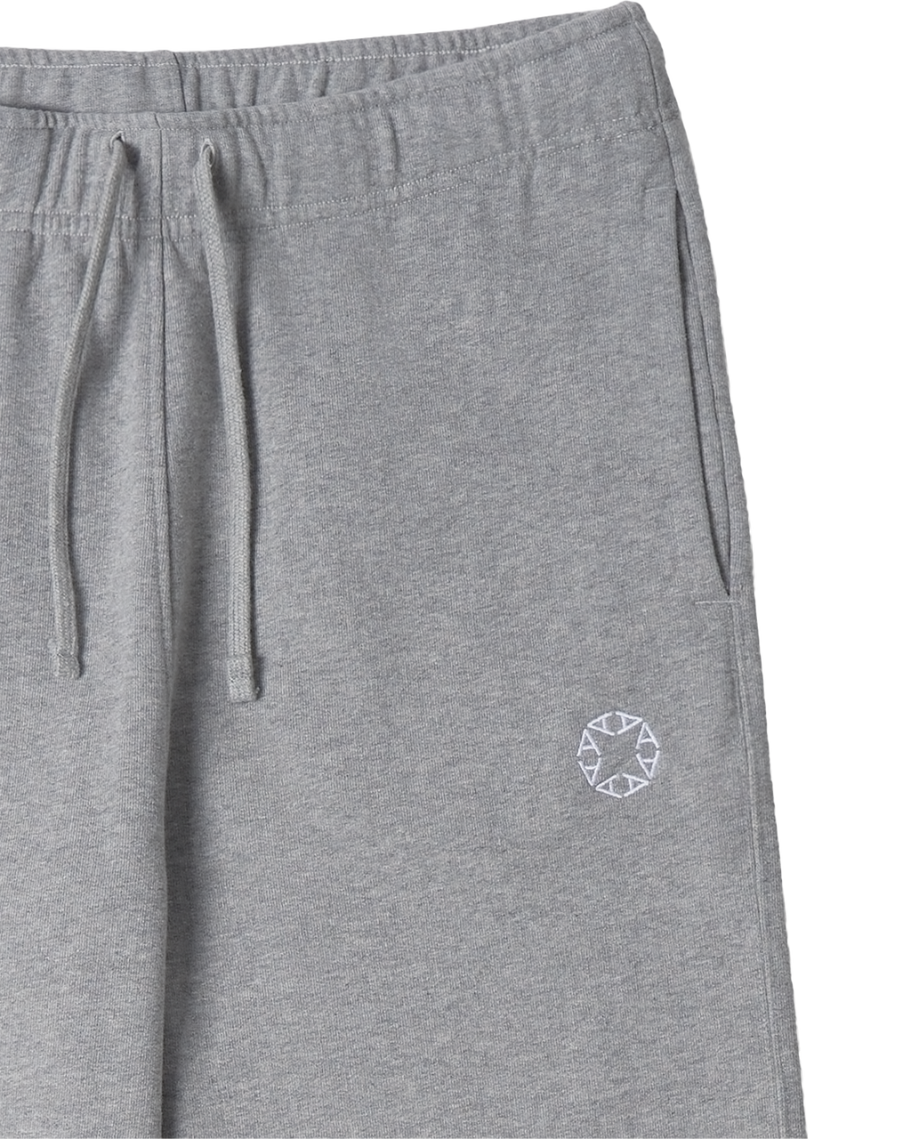 GREY STRAIGHT LEG SWEATPANTS