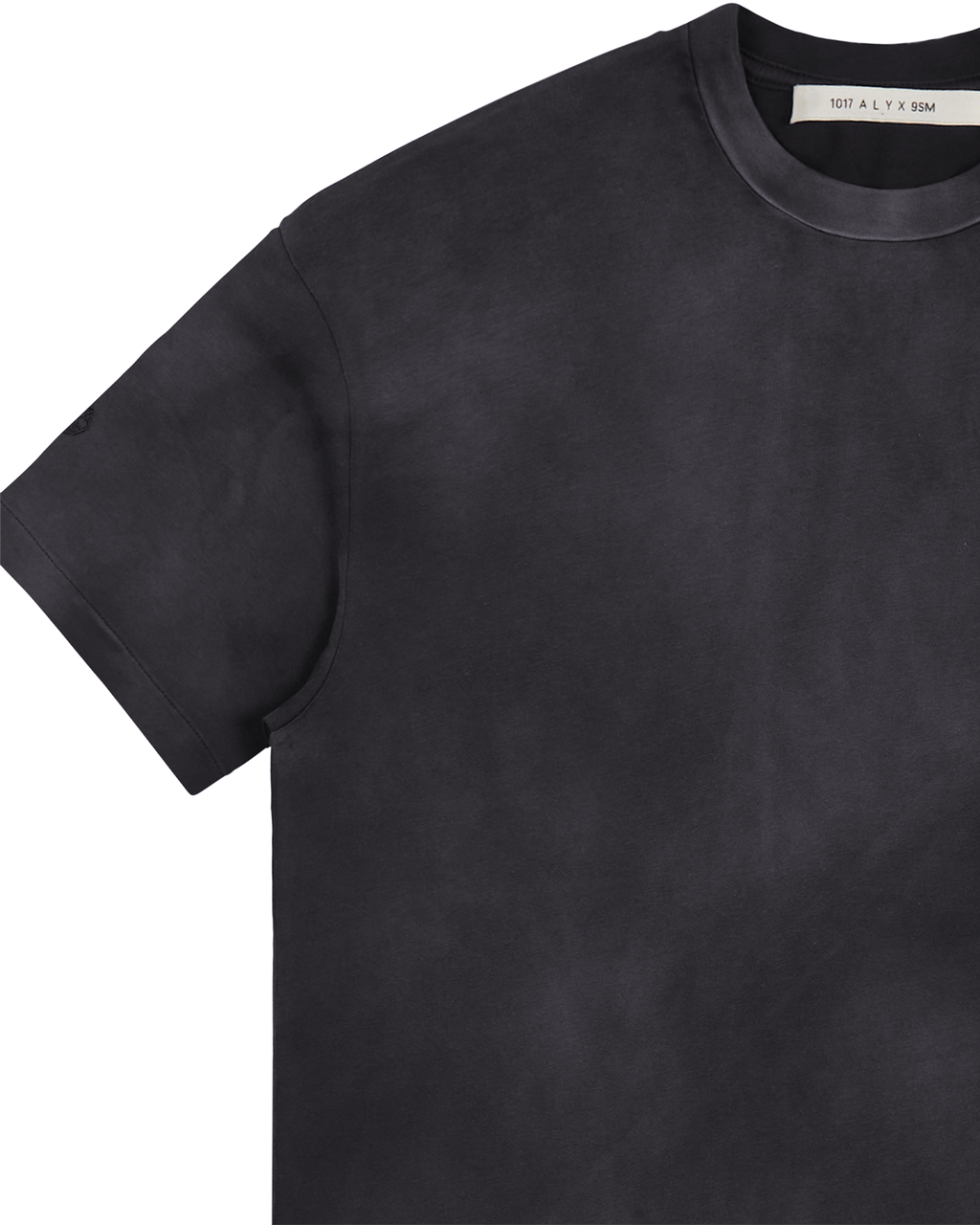 BLACK GARMENT DYE T-SHIRT