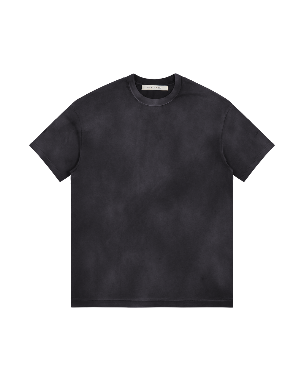 BLACK GARMENT DYE T-SHIRT