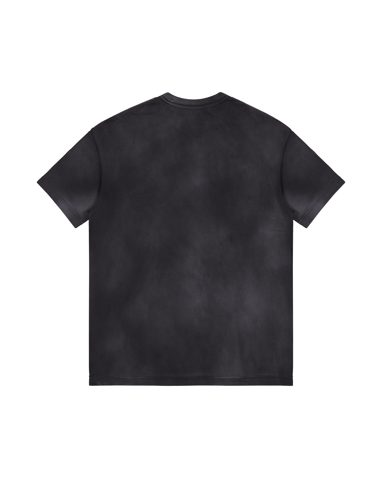 BLACK GARMENT DYE T-SHIRT