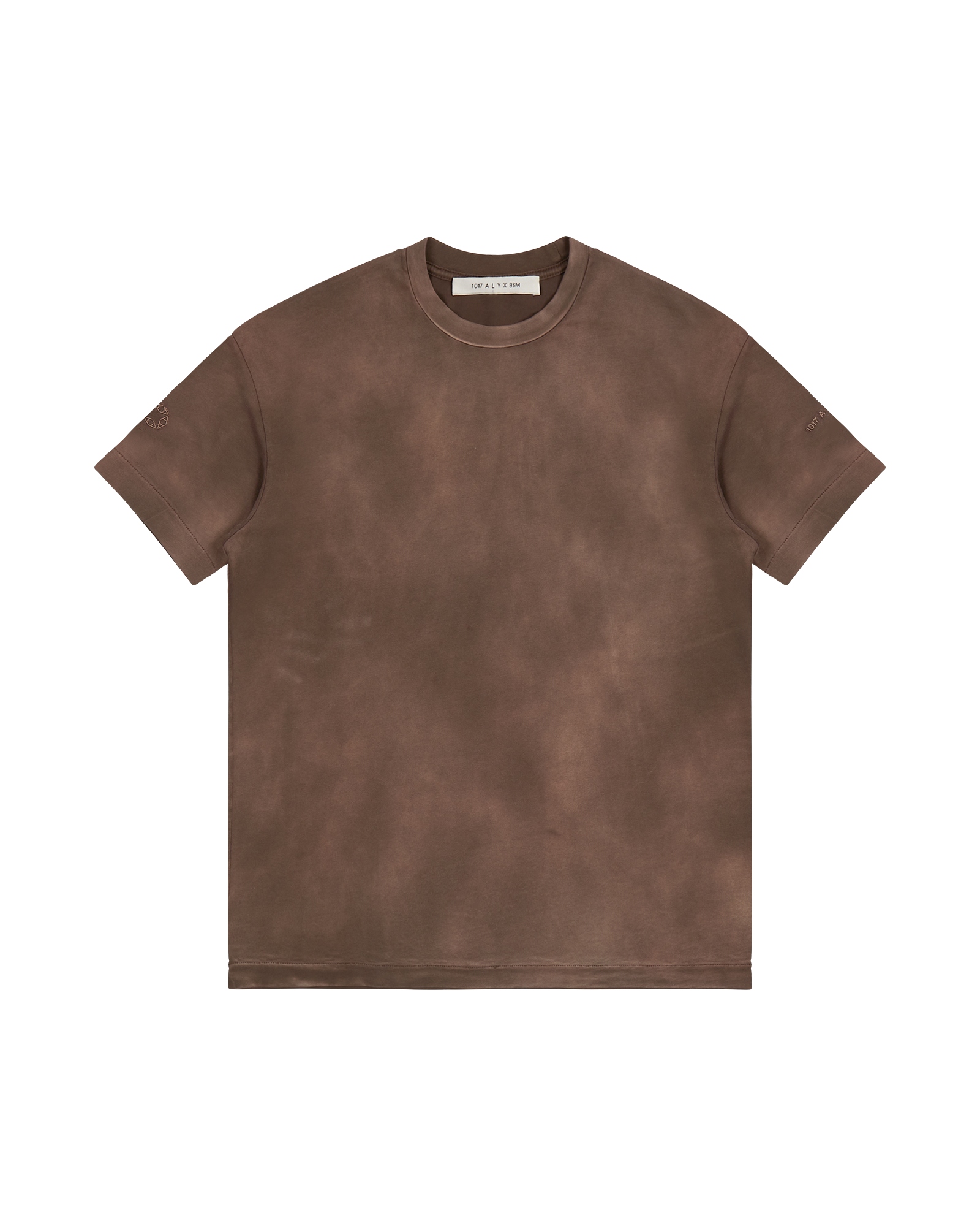 BROWN GARMENT DYE T-SHIRT