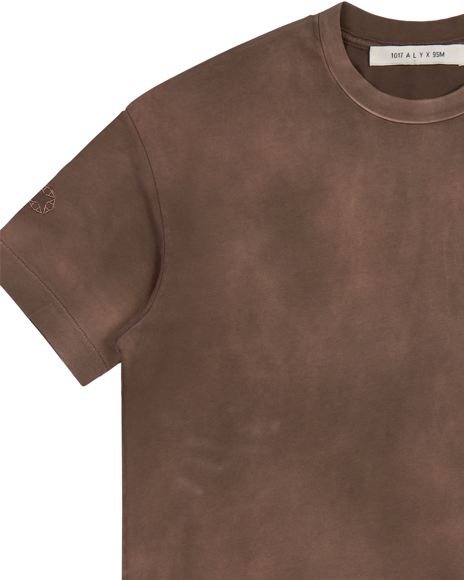 BROWN GARMENT DYE T-SHIRT