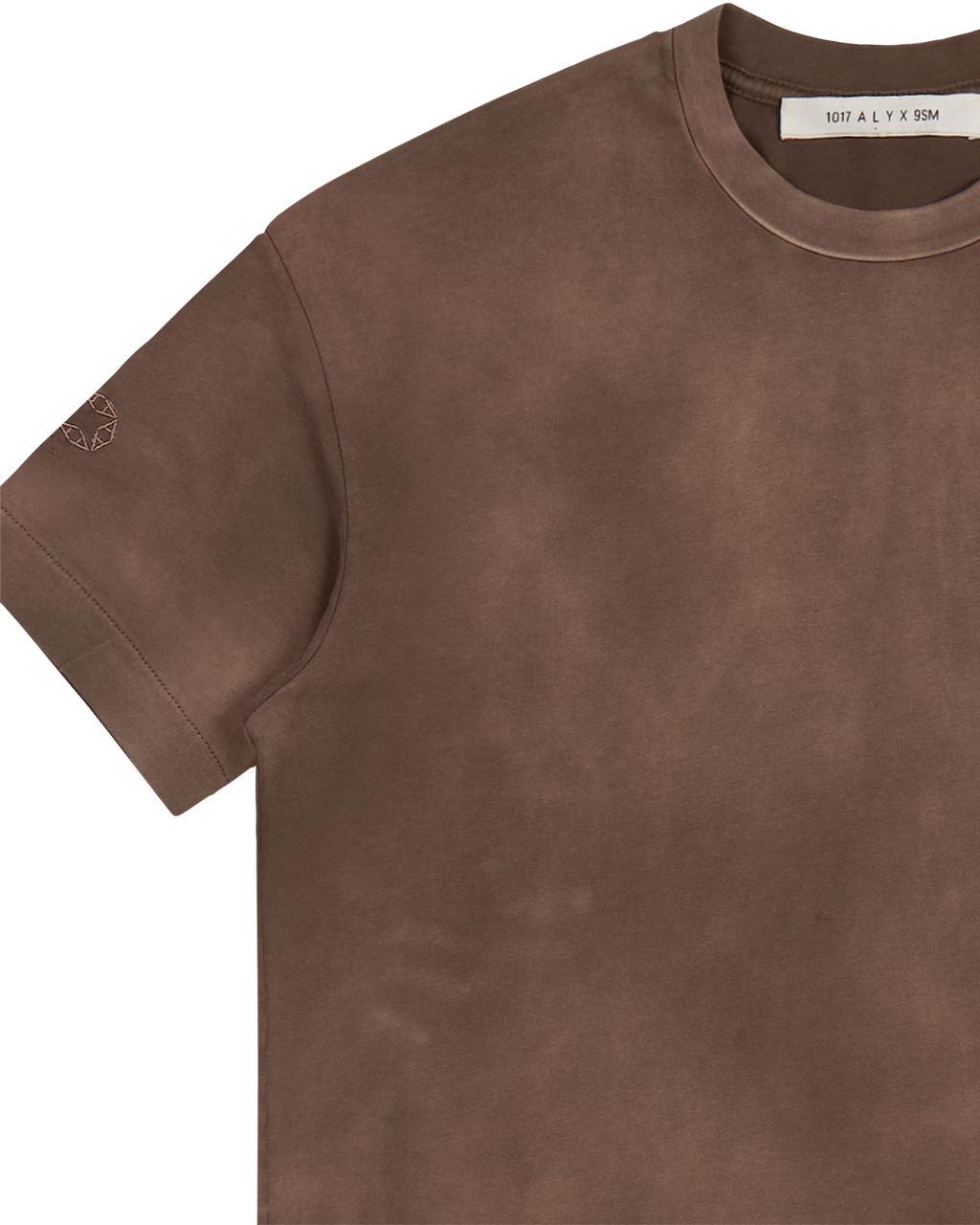 BROWN GARMENT DYE T-SHIRT