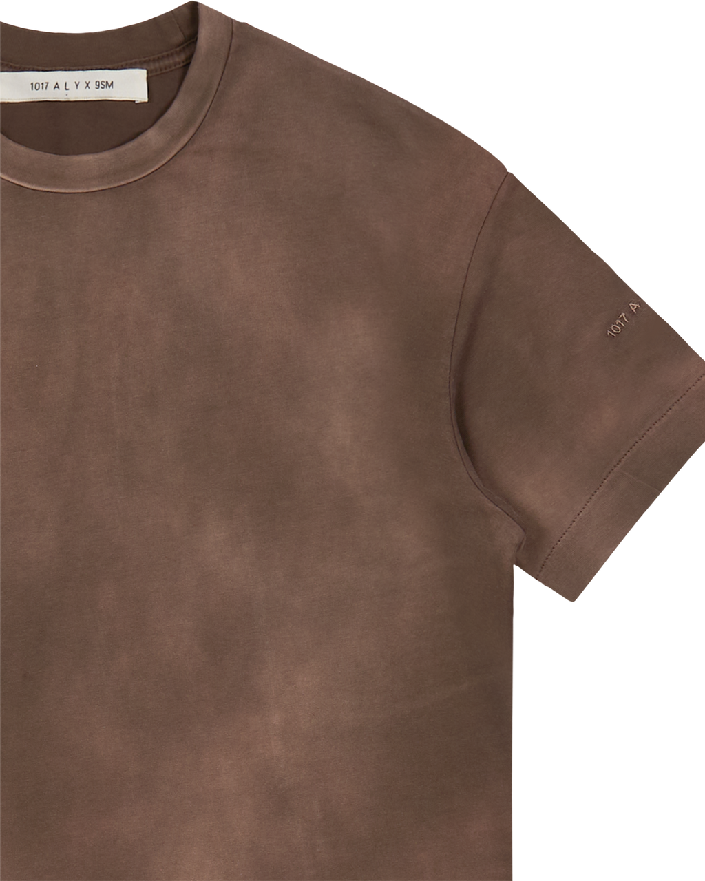 BROWN GARMENT DYE T-SHIRT