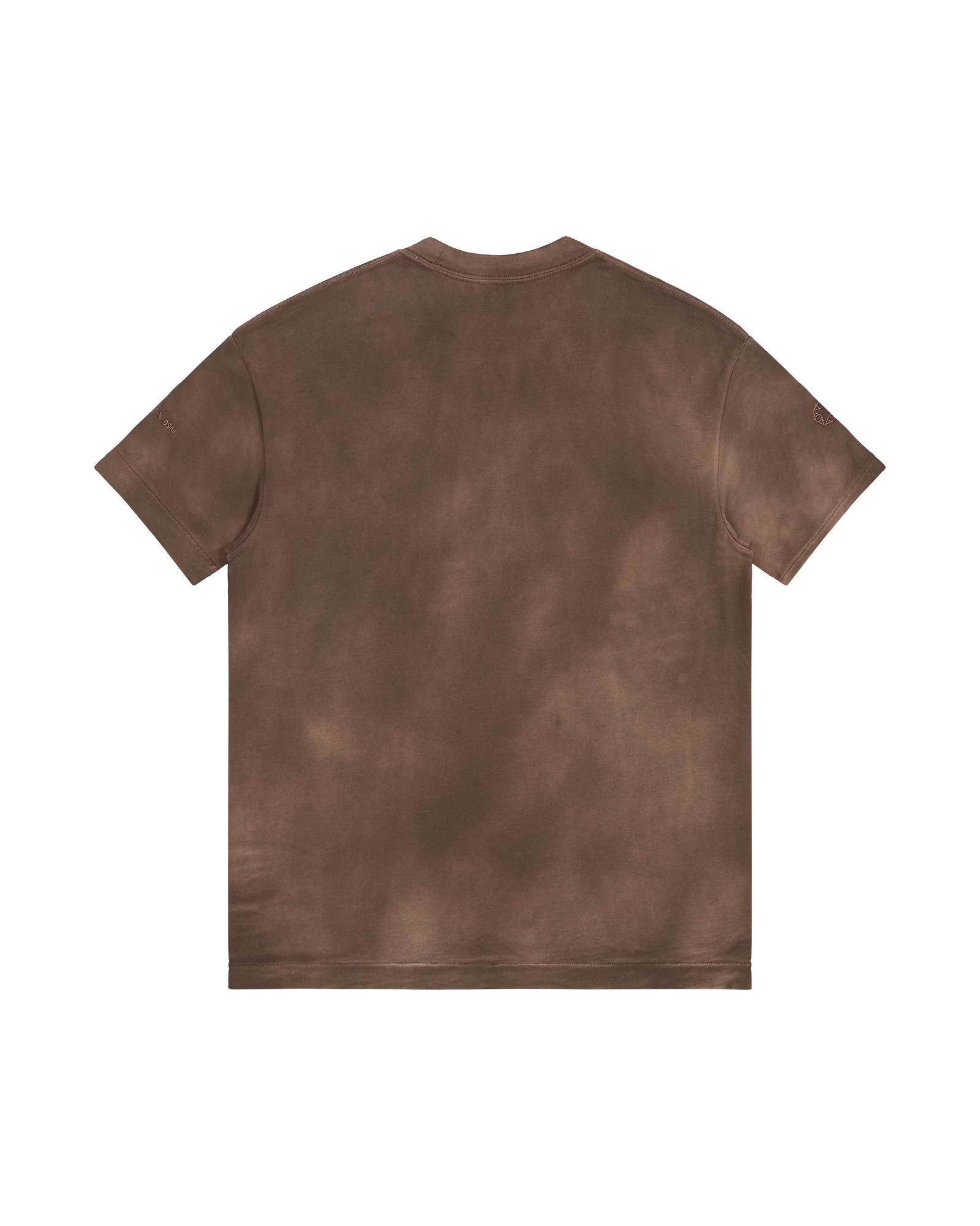 BROWN GARMENT DYE T-SHIRT