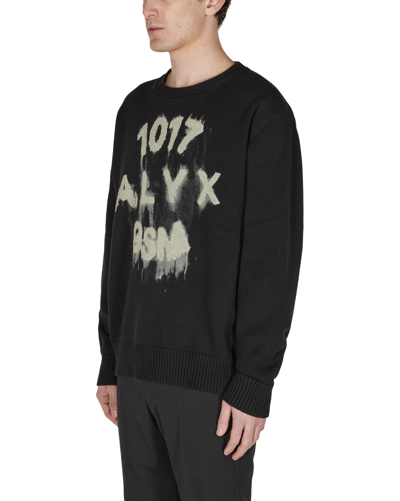 1017 ALYX 9SM | TREATED LOGO CREWNECK SWEATER | KNITWEAR