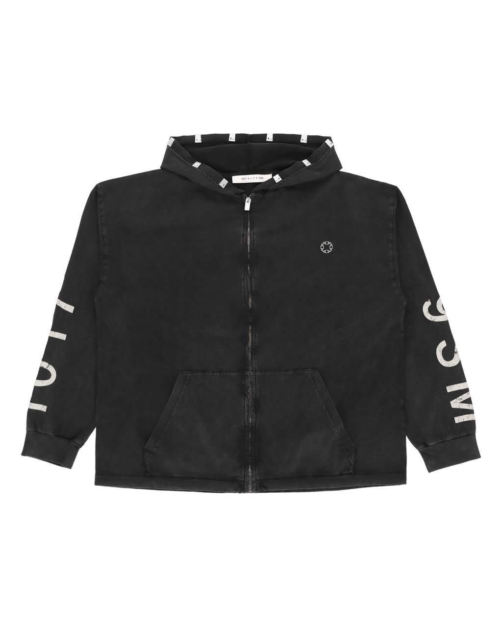 1017 ALYX 9SM | ZIP HOODIE WITH LIGTHERCAP DETAILING | T-SHIRTS